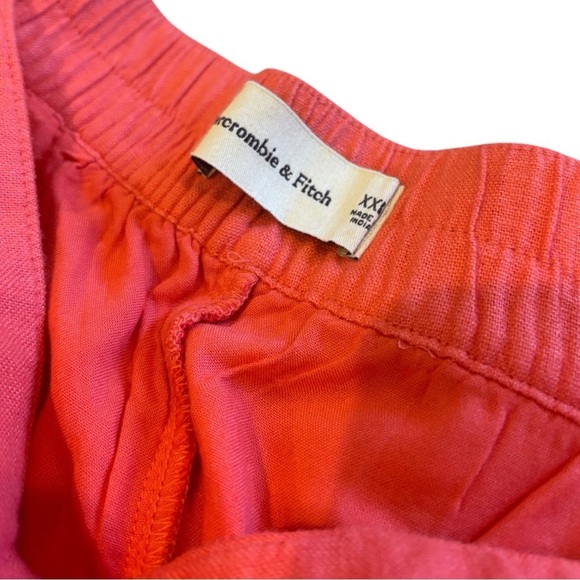 Abercrombie and Fitch Pink Linen Blend Pull-On Shorts
Women’s XXL - Picture 4 of 7